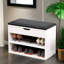 Entryway Shoe Storage Bench, Shoe Rack, Shoe Organiser, Hallway Furniture-97414032-97414035