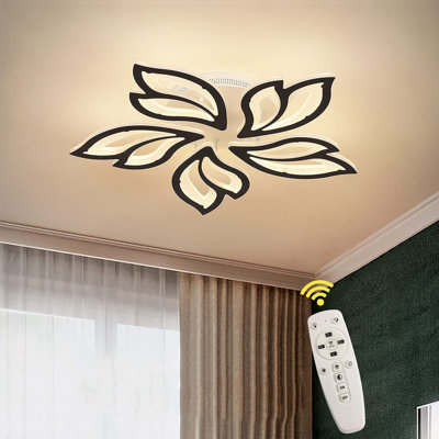 Angstrom 5 - Light 23.6” Acrylic LED Flush Mount