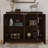 Dorcus 39'' Buffet Sideboard Accent Cabinet-147364761