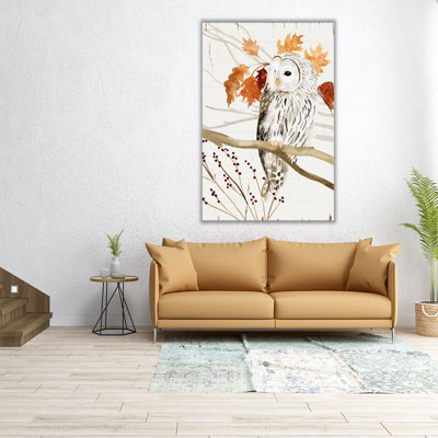 «Harvest Owl II», reproduction d'art sur toile