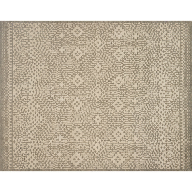 Hansel Wool Geometric Indoor Rug