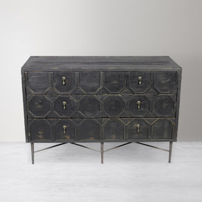 Commode double 6 tiroirs Jillian