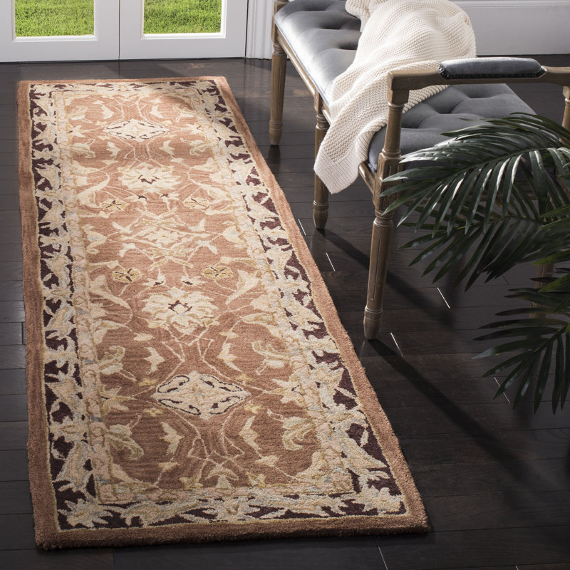 Tingley Hand Tufted Wool Pile Oriental Rug, Runner 2'3" x 8'