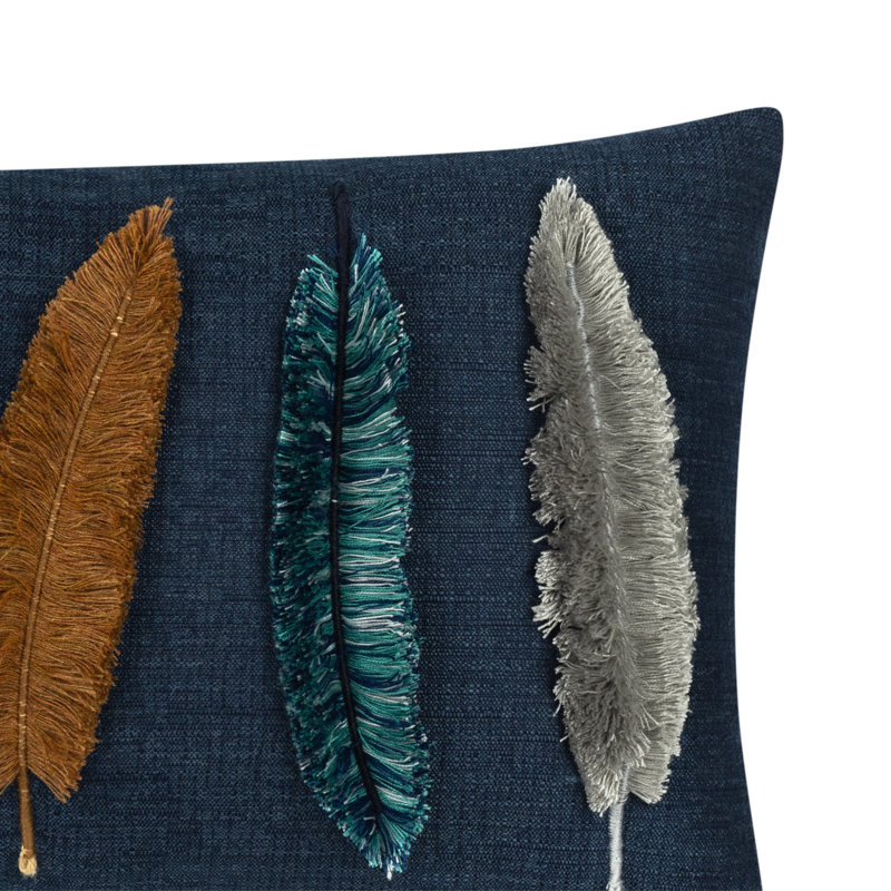 Believe Denim Rectangular Performance Pillow Cover & Insert