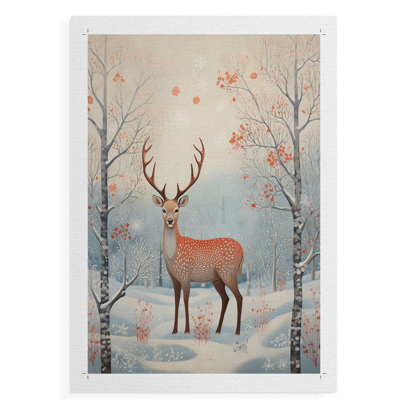 ANIMALS Series CDLxx - Impression sur toile seulement - NON-CADRE, H 48 po x l 32 po