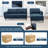 Assunta 104 Wide Sofa & Chaise-1786962838
