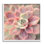 "Rose symétrique" sur toile par Amy Hall, peinture