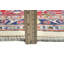 Tapis oriental unique de style mauve-marine 8 pi x 11 pi 5 po