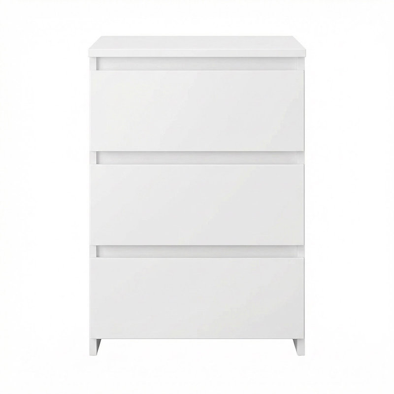 45cm W Manufactured Wood Bedside Table