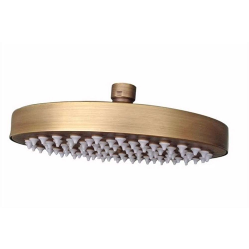 BathSelect Vintage 8 inch Antique Rainfall Showerhead
