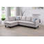 Upholstered L-Shaped Sectional Left Hand Facing-81189055-81189057