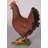 Brishen Red Chicken Life Size Statue