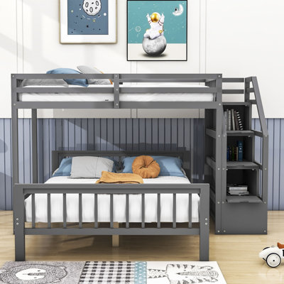 Duky Kids Twin Over Full Bunk Bed