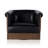 Walna Upholstered Swivel Barrel Chair
