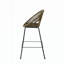 Ensemble de tabourets de bar en osier pour l'extérieur-2009615230