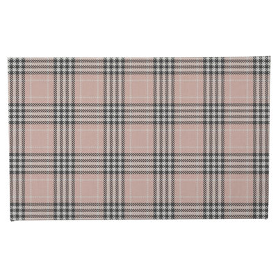 Christopher's Plaid Non-Skid Bath Mat