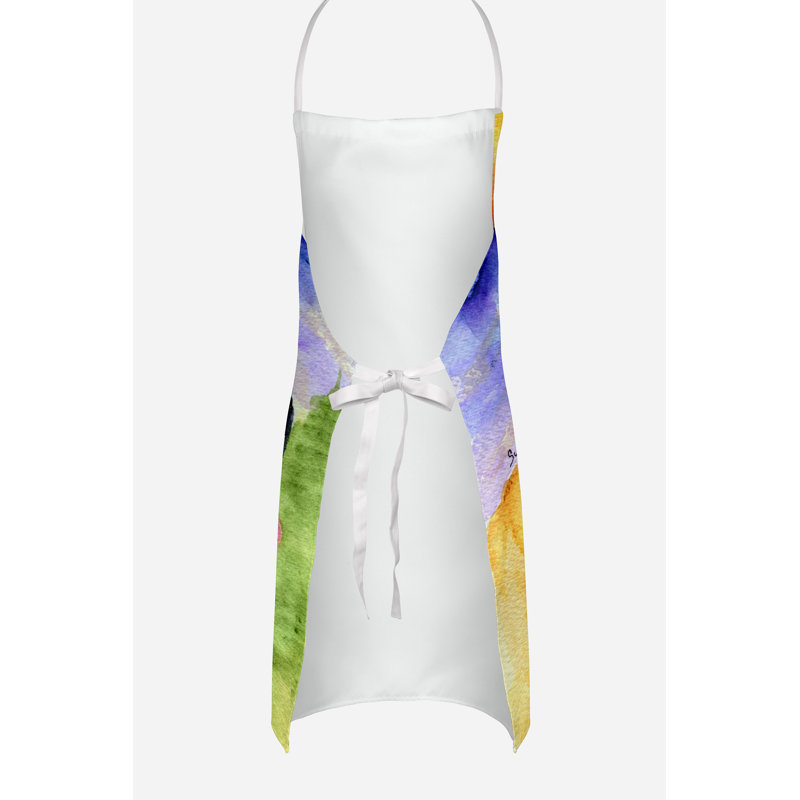No Pattern Bib Apron