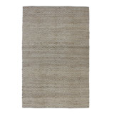 Chevron Area Rug in Brown/Ivory