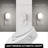 White Motion Sensor Night Light With 3-Mode Functionality