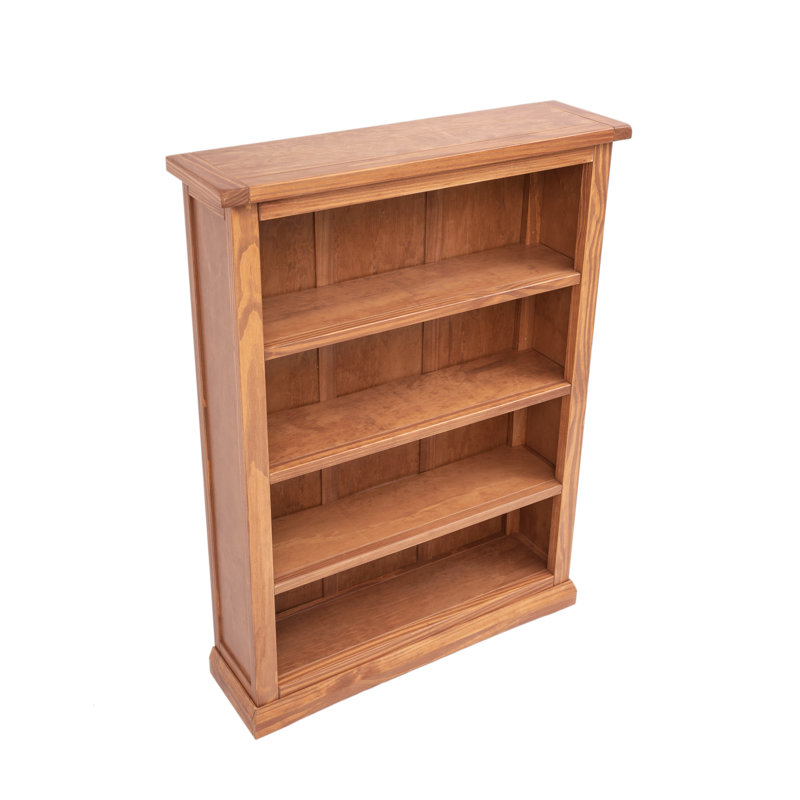 Ireland Bookcase, (4 Shelves) H120 x W89 x D25cm, Brown