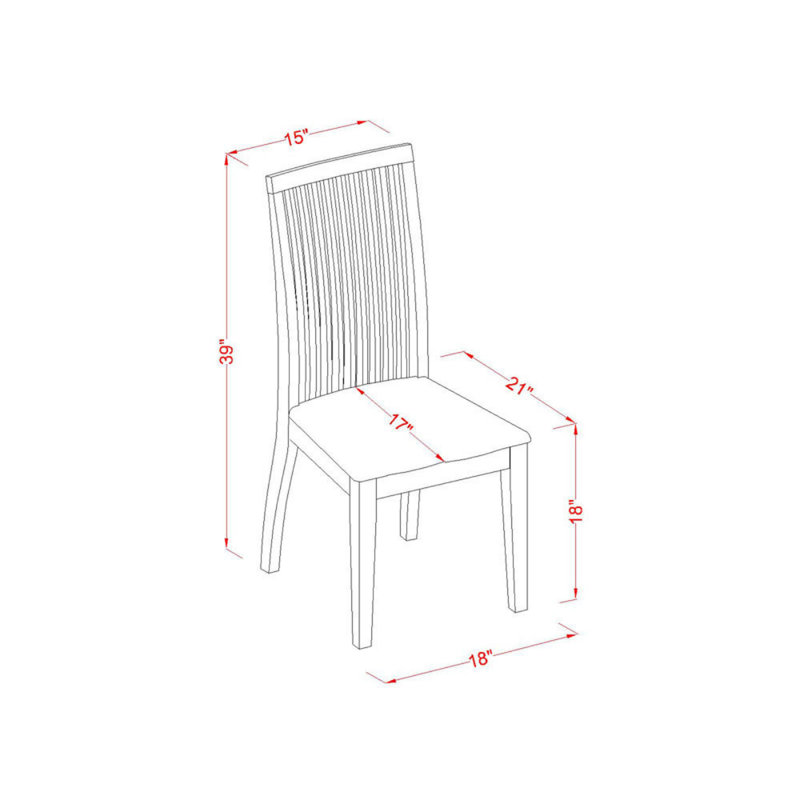 3 Piece Dinette Set for Small Spaces Contains a Square Dining Table and 2 Dining Room Chairs, Linen White, Linen White