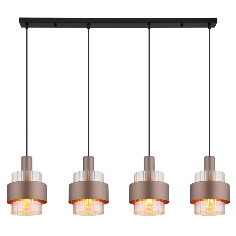 Deiontae 4 - Light Matte Black Pendant