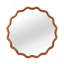 Miroir décoratif rond en bois massif 30 pouces, pour chambre à coucher, salle de bain, salon, vestibule-1435780197