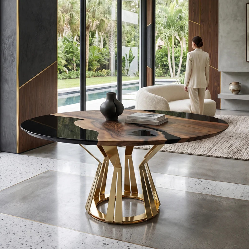 Atalante Coffee Table, 17.7"H x 35.4"L x 35.4"W