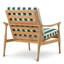 Outdoor Chair Manzo Natural Teak Incl Cushions-761039103