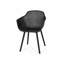 Ensemble de 2 chaises d'extérieur modernes pour l'extérieur
