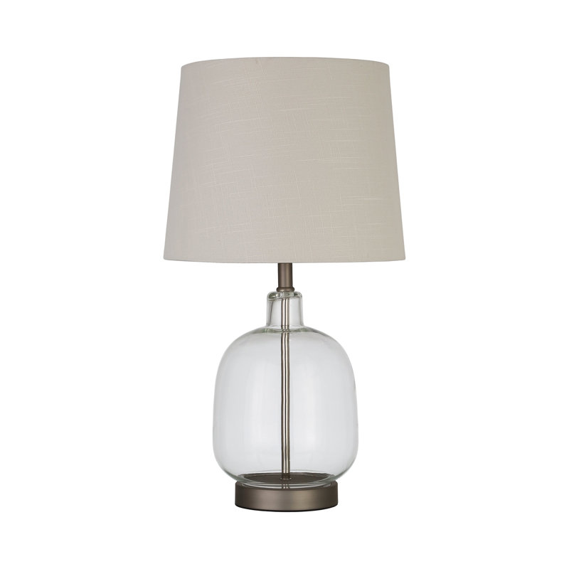 22" Table Lamp, Clear