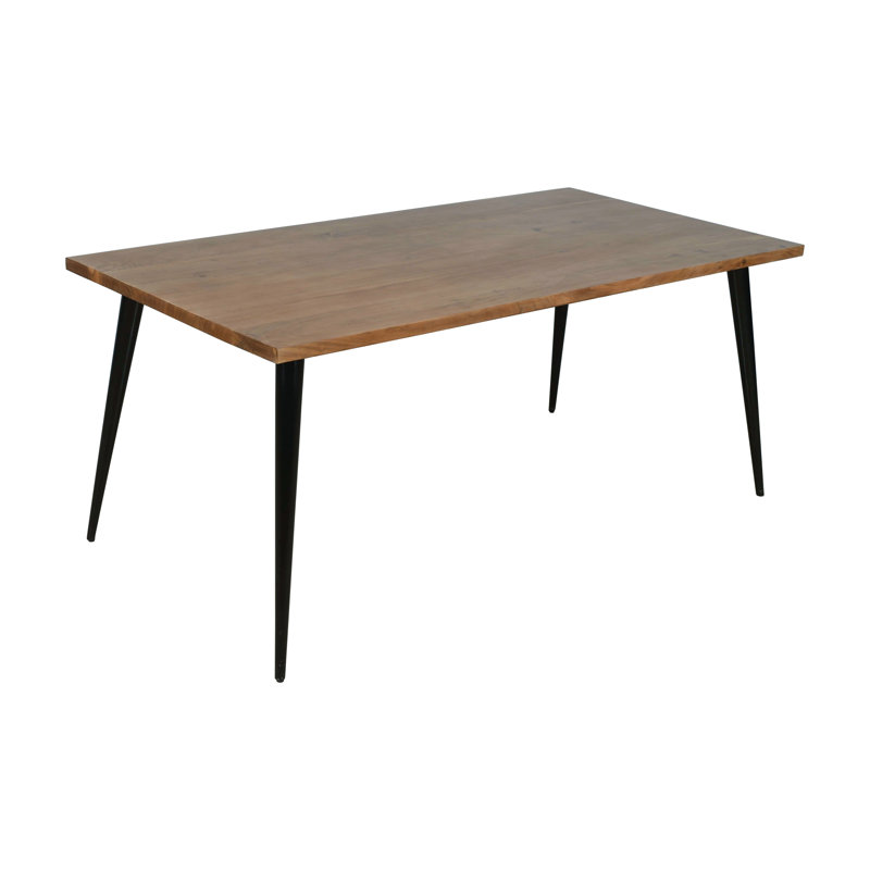 Table de salle à manger Keandria Prelude, Marron clair