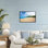 Giclée encadrée par Coastal Caribbean Beach, design par Seven Trees Design