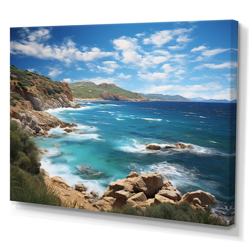 «Australie Coastal Beauty II», reproduction d'art sur toile, H 12 po x l 20 po x P 1 po, Toile tendue