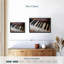 «Vintage Piano Keys», reproduction sur toile-1126595096