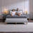 MOON QUEEN 12 Inch Hybrid Queen Mattress with Pocket Spring and Memory Foam - Gray-1379788717