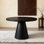 48 Inch Round Dining Table For 4 People, Extendable Expandable Pedestal Base Kitchen Table For Dining Room