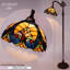 Lampe sur pied arquée 64 po Carbone