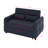 Convertible Sofa Bed, Sleeper Sofa With Pullout Bed, Adjustable Backrest-1006236866