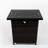Square Heating Fire Pit Table 28Inch, Pe Body, Suitable For Propane/Liquefied Petroleum Gas 28Inch Table, Steel Frame & Top, Gas, 40000Btu