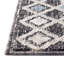 Tapis abstrait gris anthracite / bleu clair-71272556