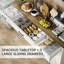 Buffet de 55 pouces avec tiroirs,-1191268166