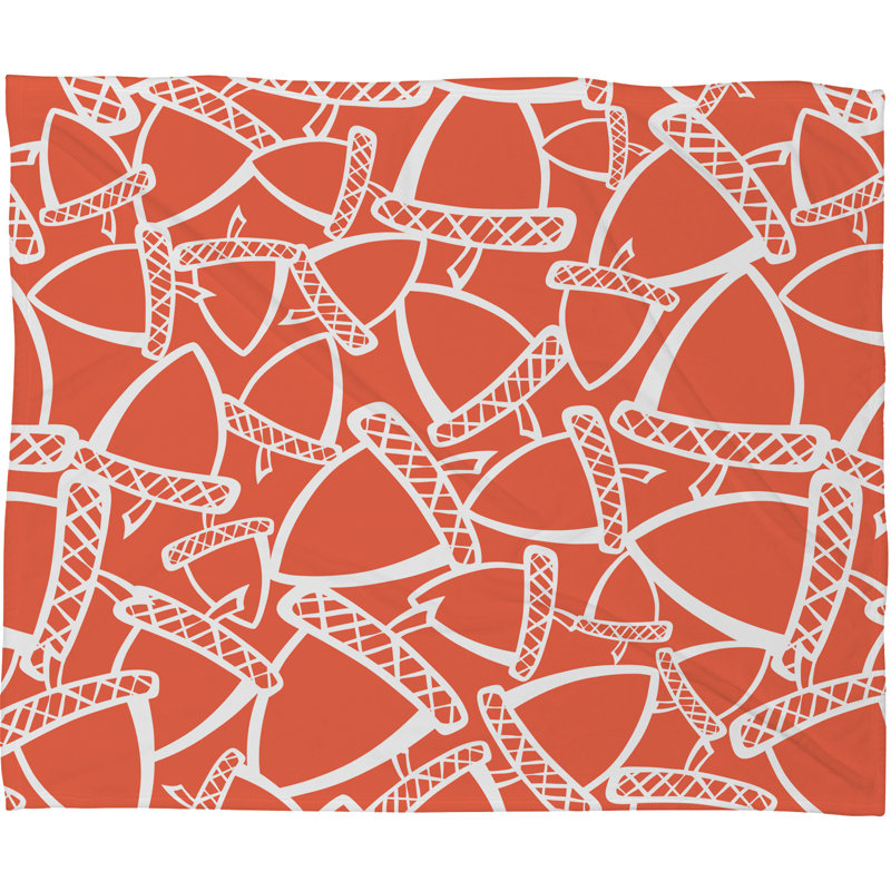 Heather Dutton Hand Woven Throw Blanket