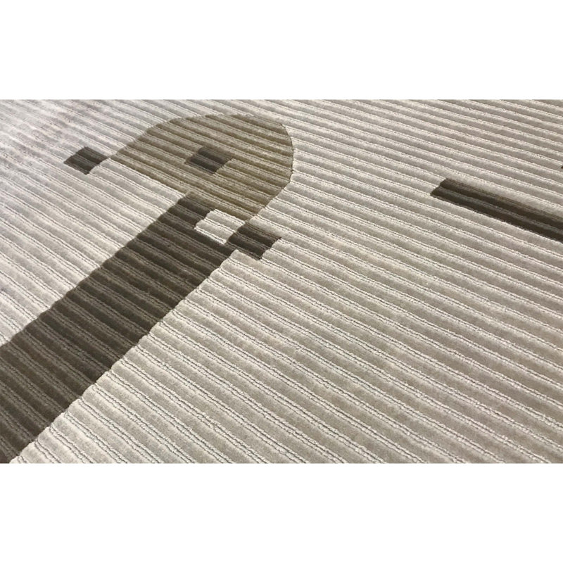 Himalayan Wool Abstract Area Rug