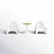 Ameswood 25.2'' Outdoor Chaise Lounge Set with Table