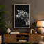 Leopard In Shadow Modern - Print-136716683-136716687