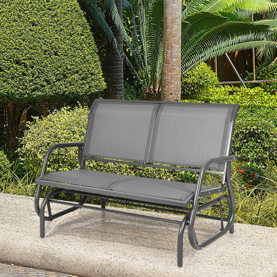 Chadley Metal Outdoor Bench