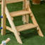 Ensemble de jeu d'extérieur en bois pour tout-petits