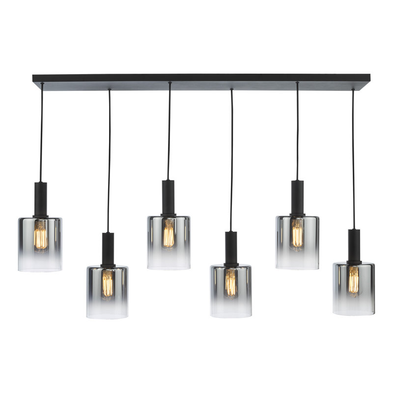 Beniah - Light Matt Black Pendant, 6
