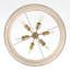 24" 6-Light Dimmable Drum Chandelier-799351356-799351358